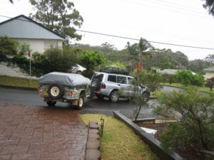 ACE Camper Trailer & NP Pajero travel Australia