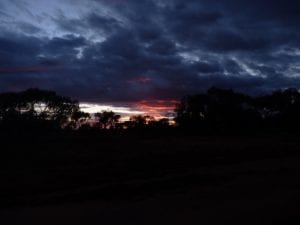 Sunset Birdcage Reserve New South Wales