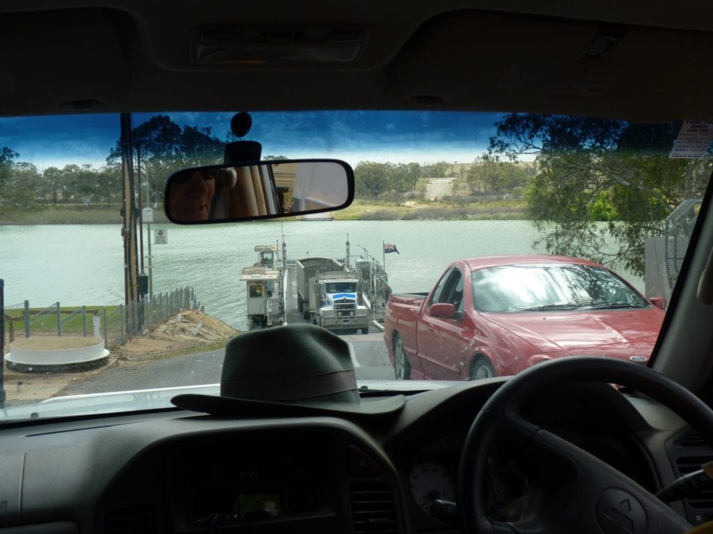 Waikerie Ferry Murray River South Australia