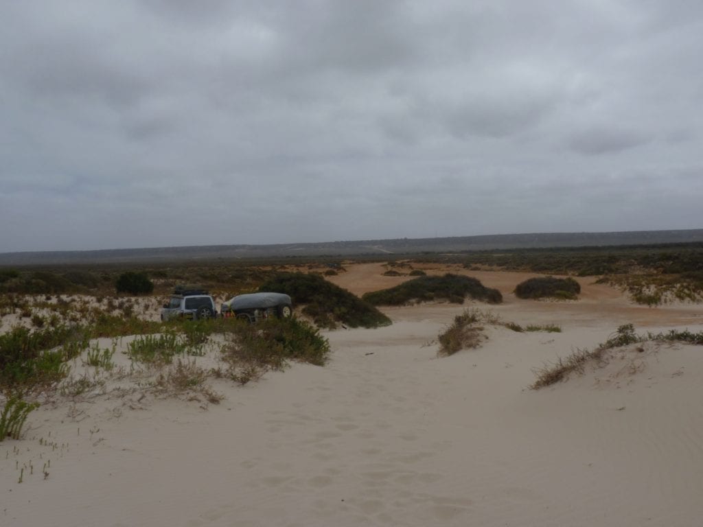 Old Looking North To Eucla, Telegraph Station Eucla Western Australia