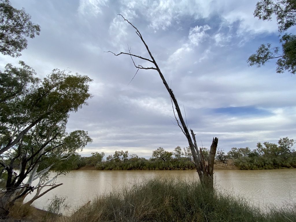 Trafalgar Waterhole in Welford National Park QLD.