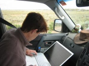 Working On The Road, Spencer Gulf South Australia