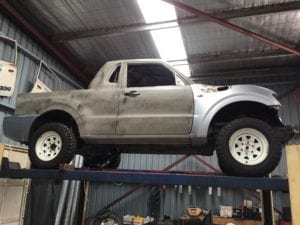 Build A Race Car NP Pajero Ute