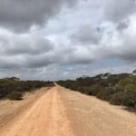 The Old Eyre Highway near Border Village.