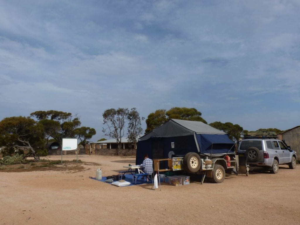 Old Camping at Koonalda Station Nullarbor Plain