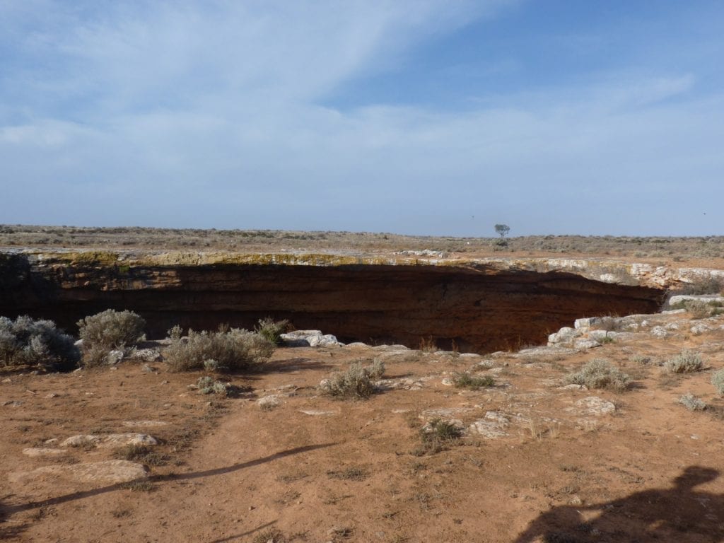 Koonalda Cave Nullarbor Plain