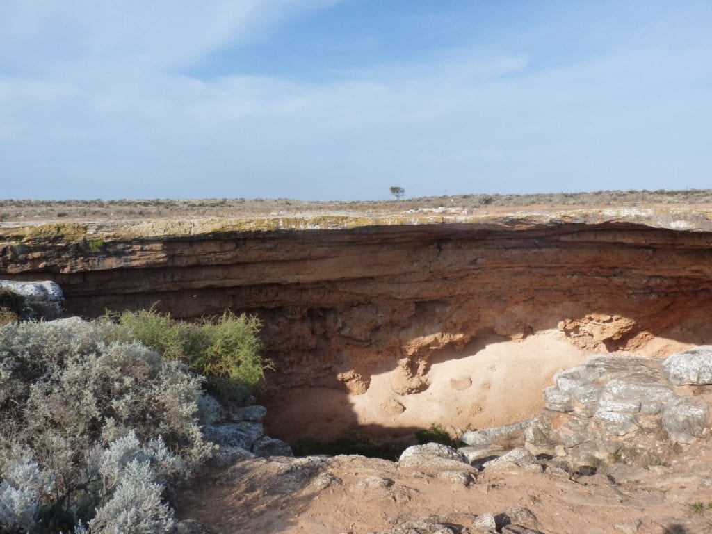 Koonalda Cave Nullarbor Plain