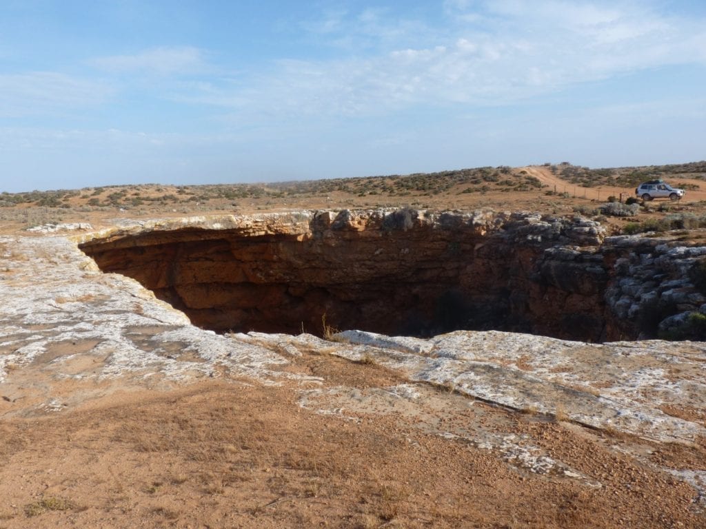 Koonalda Cave Nullarbor Plain