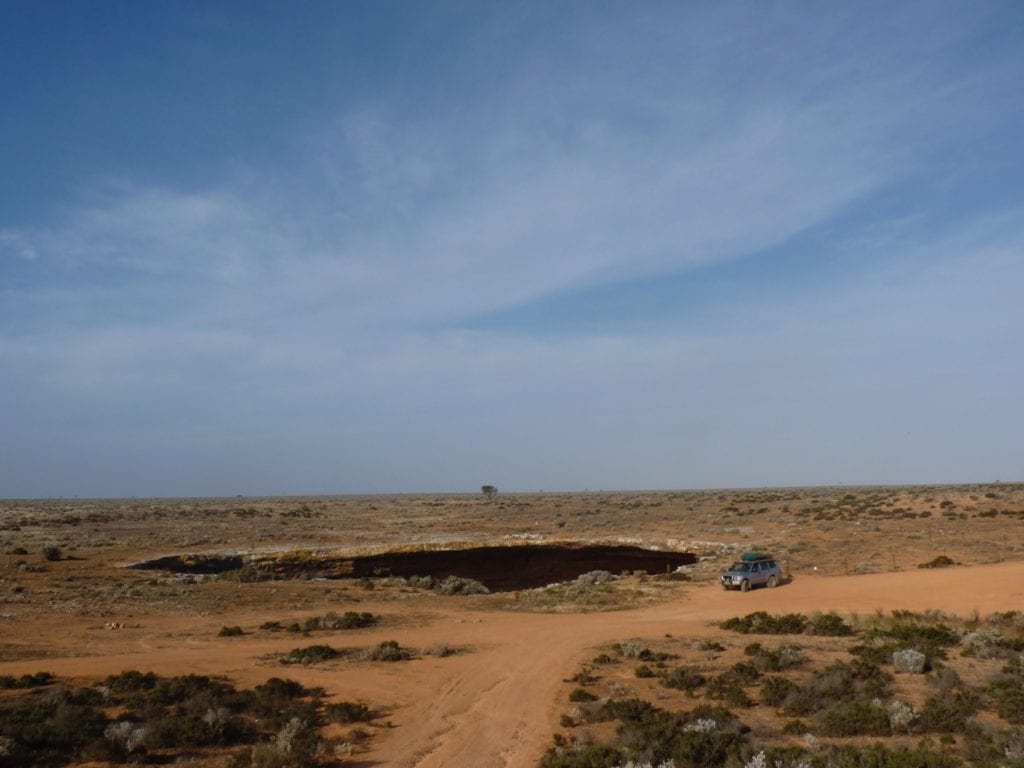 Koonalda Cave Nullarbor Plain