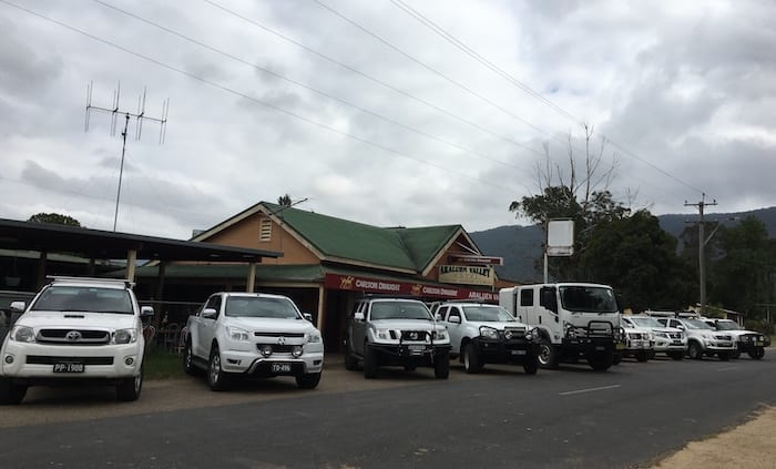 4x4 Off-Road Truck Araluen Pub NSW