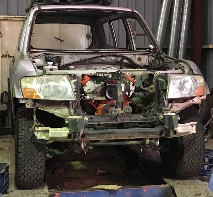 LS1 Swap In A Mitsubishi Pajero