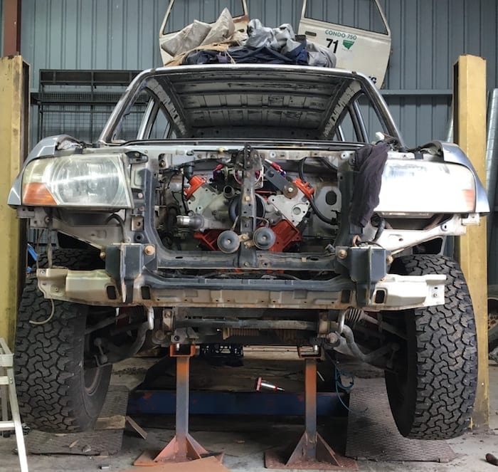 LS1 Swap In A Mitsubishi Pajero