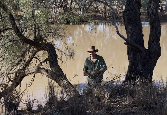 Camping Paroo River