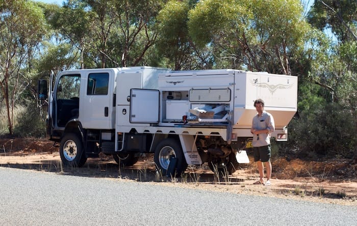 Stopping For A Coffee On The Way To Louth NSW