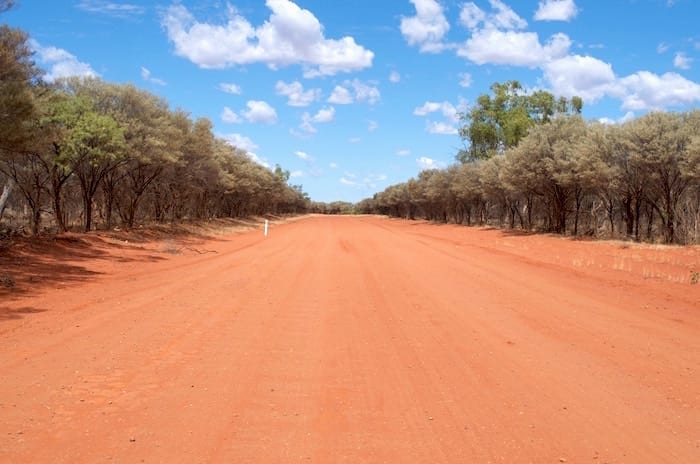 En Route to Currawinya NP Camping Paroo River