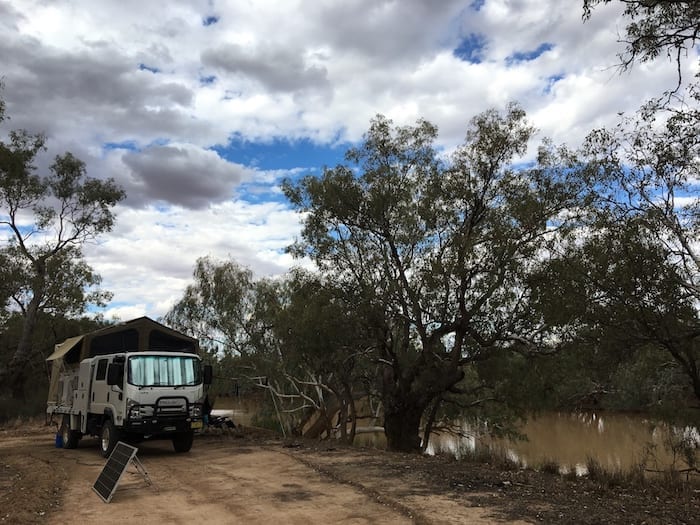 Camping Paroo River