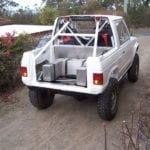 Pajero Ute In Driveway