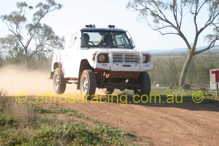 Pajero ute at Condo 750 off road event