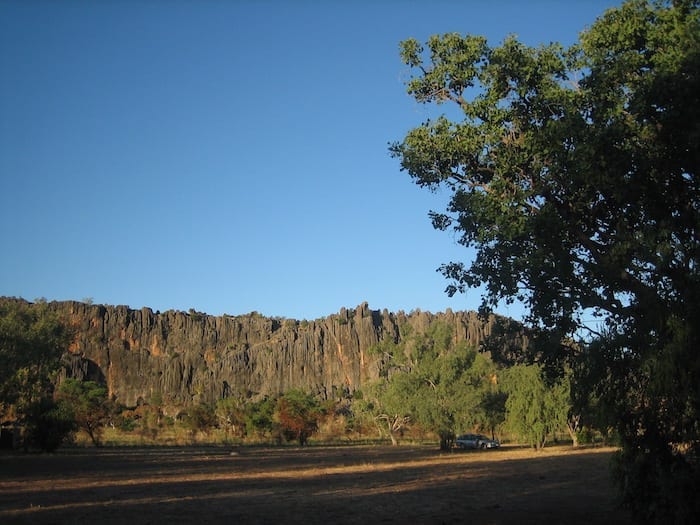 Napier Range, an ancient coral reef