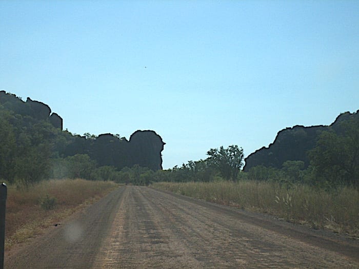 Queen Victoria's head, Napier Range.