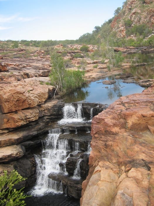 Waterfall at Bell Gorge.