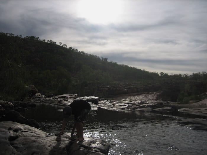 Bell Creek, Bell Gorge in the late afternoon.