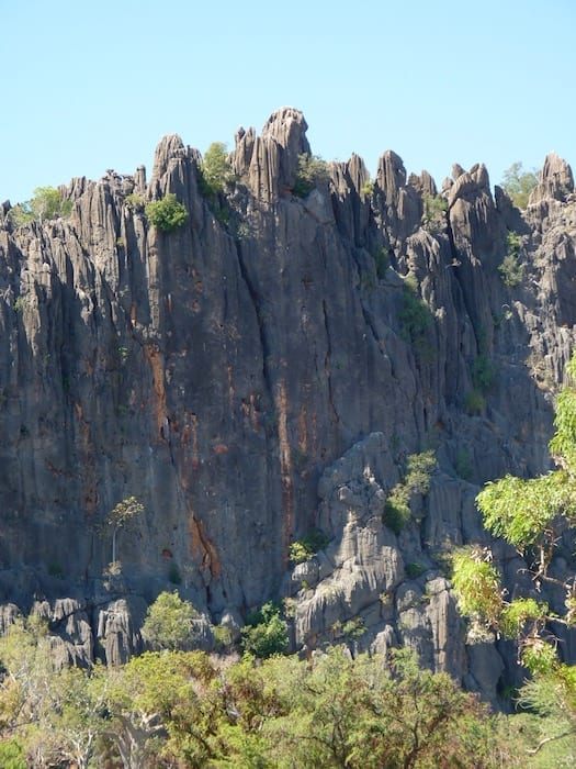 Napier Range, an ancient coral reef