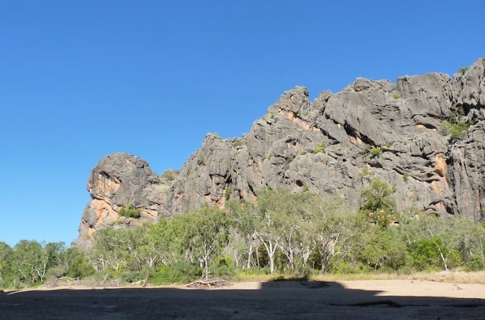 Napier Range, an ancient coral reef