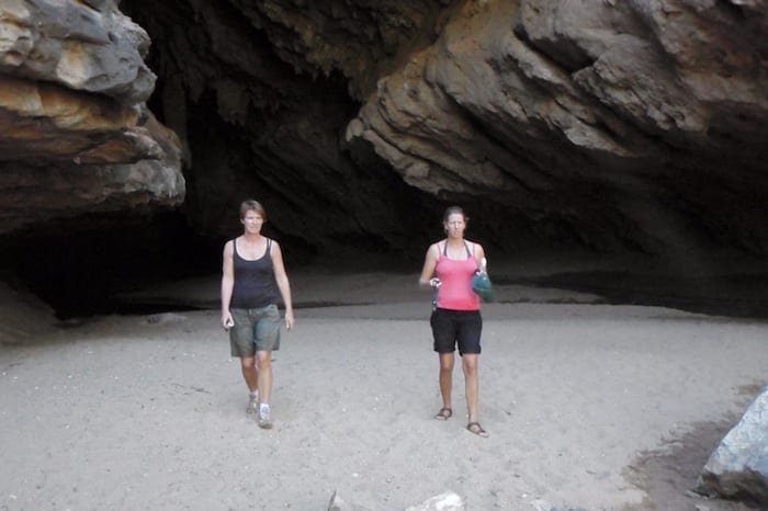 Walking out of the caves, Tunnel Creek