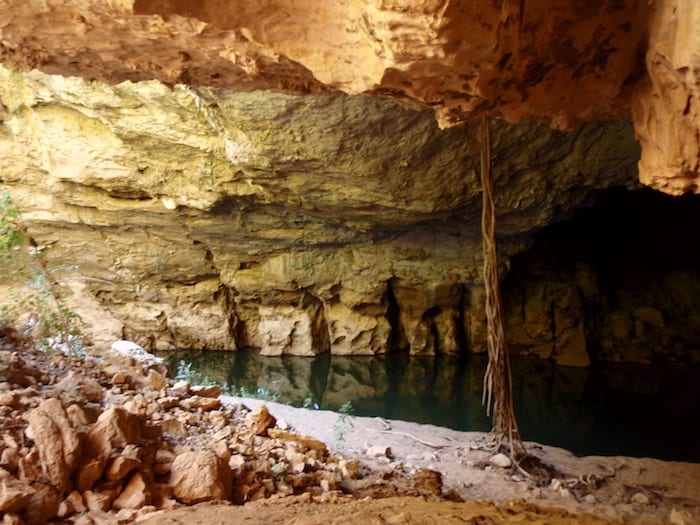 Still, crystal clear water, Tunnel Creek