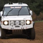 David Glazier's Pajero Race Vehicle