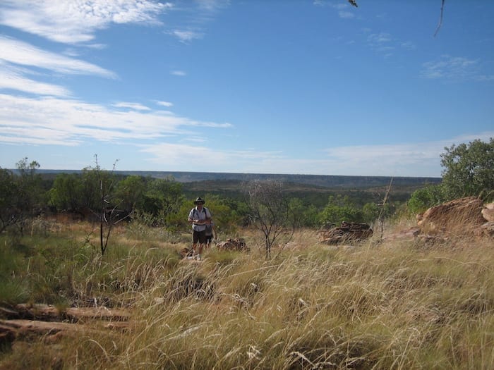 The walk from Mount Barnett Campground to Manning Gorge.