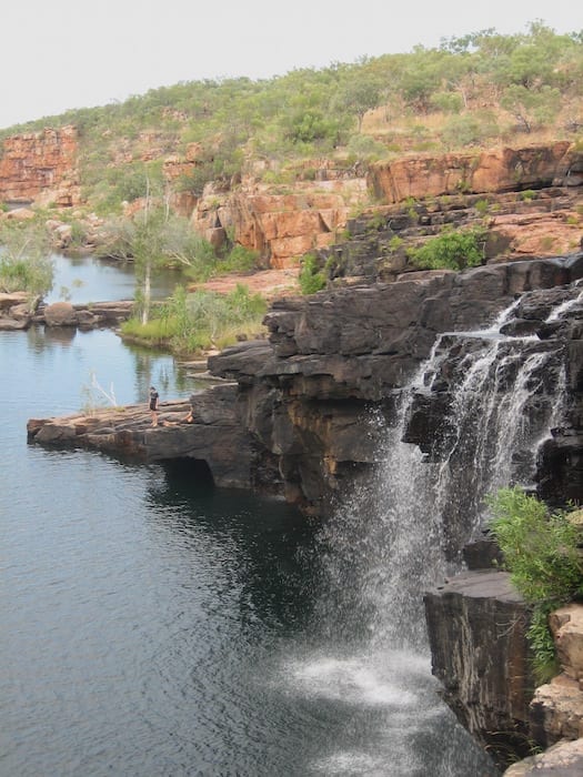 Looking downstream, Manning Gorge near Mount Barnett.