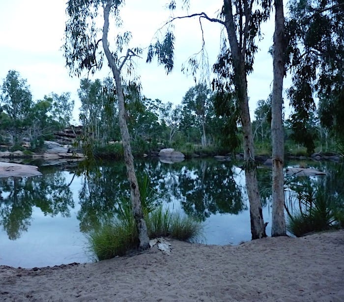 Manning River at Mount Barnett Campground.