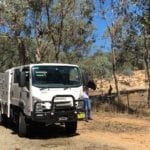 Our Isuzu NPS 75-155 Off Road Truck.