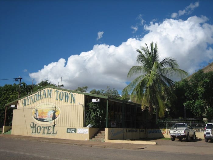 The local pub. Wyndham Western Australia.