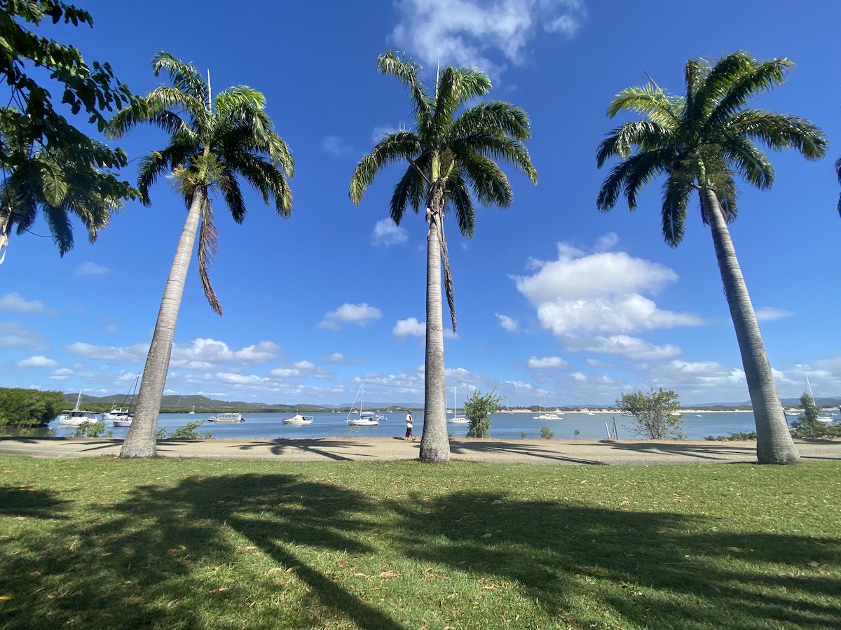 The Cooktown QLD foreshore, overlooking the Endeavour River.