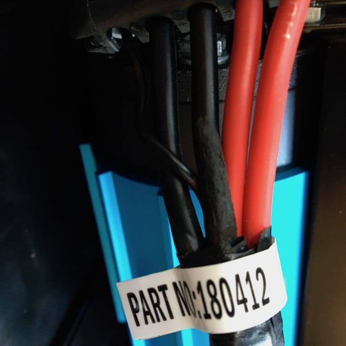 Damage to a cable, supplied new from factory. Review: ARB Compressor.