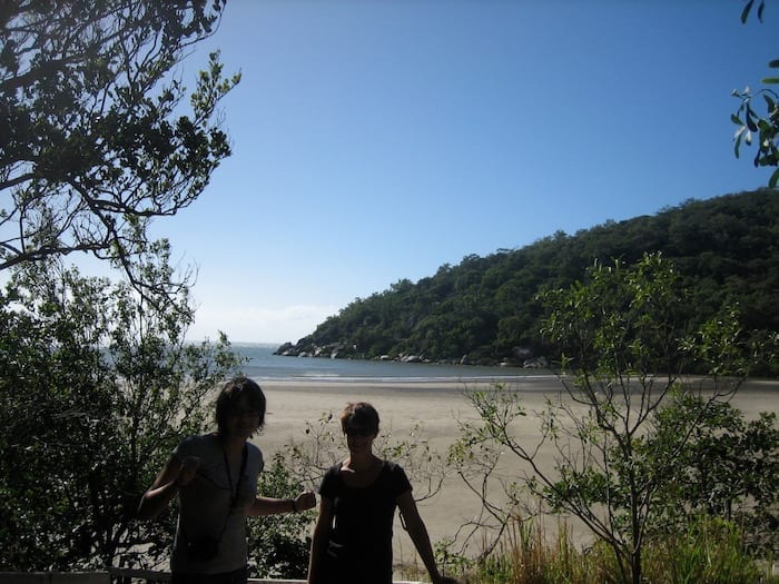 Sand, surf... and crocodiles.Finch's Bay, Cooktown.