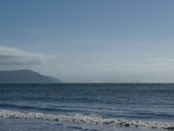 Somewhere out there, Cook ran aground on a reef. Cooktown.