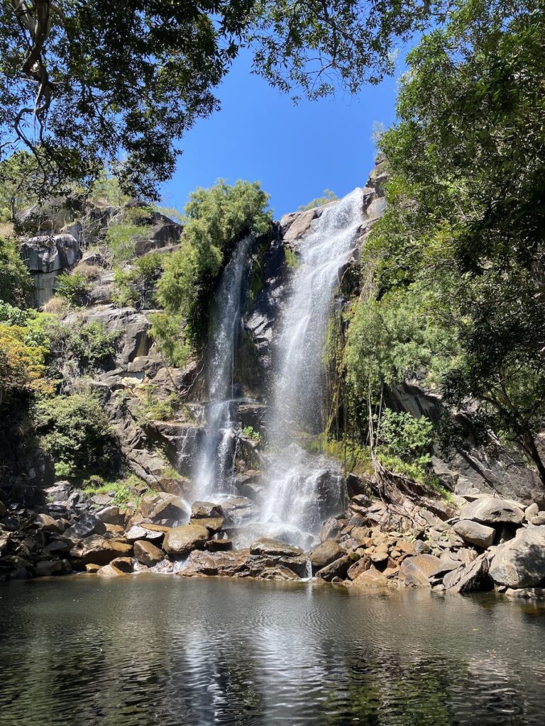 The beautiful Trevethan Falls, south of Cooktown QLD.