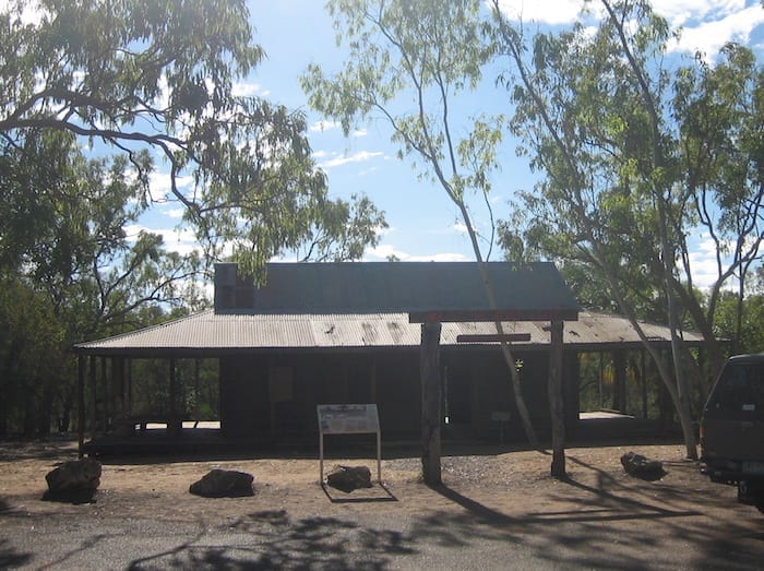 Replica of Old Elsey Homestead, near Mataranka Homestead.