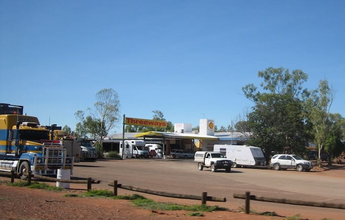 The Threeways Roadhouse, Northern Territory. Mataranka To Tennant Creek.