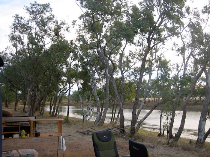 Nowranie Billabong at Camooweal Caves National Park