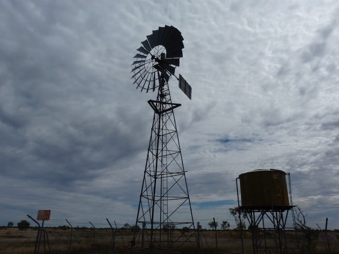 Lunch stop on the Barkly Tablelands, en route to Camooweal Caves National Park