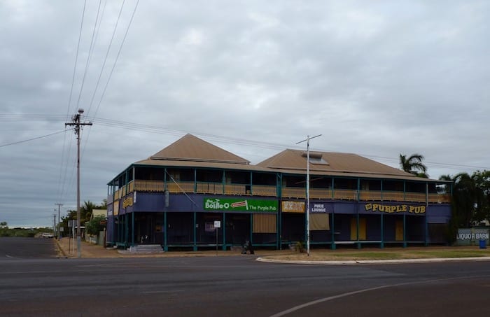 Purple Pub, Normanton.