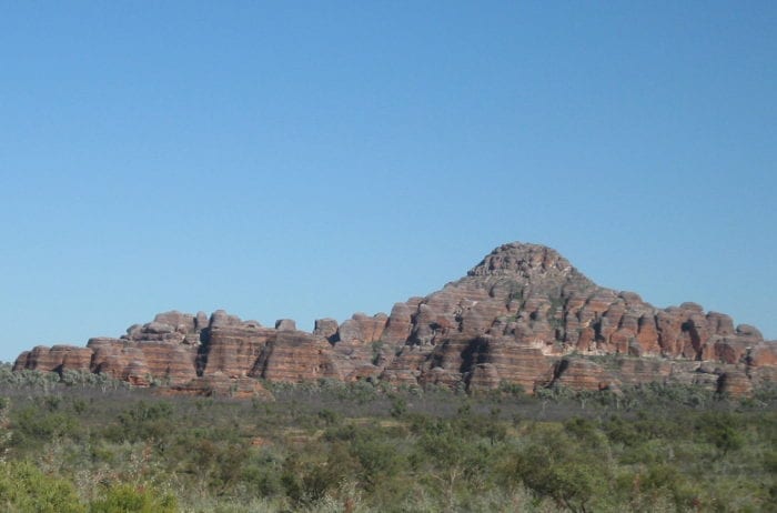 Distinctive bands of the Bungle Bungles, Purnululu National Park.