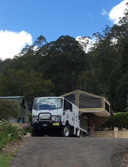 REDARC Battery Management System keep camper charged, even though solar panel was pointing at the ground.