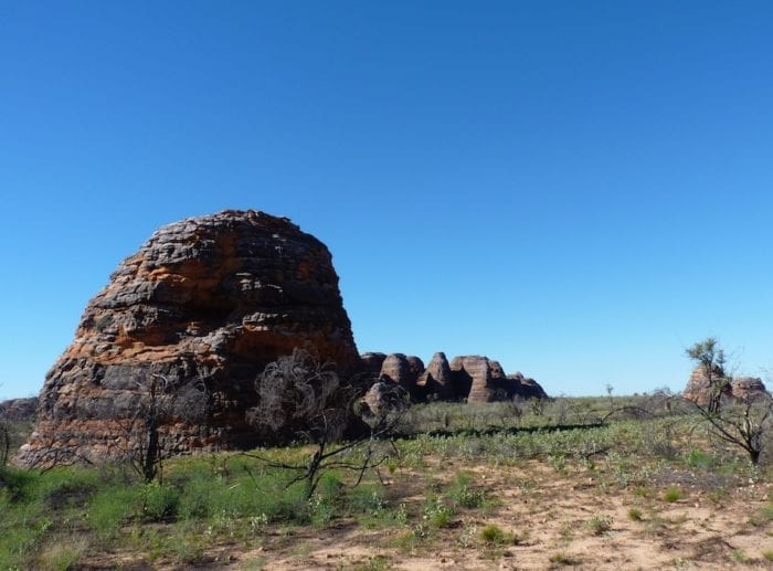 Beehive domes of the Bungle Bungles, Purnululu National Park.