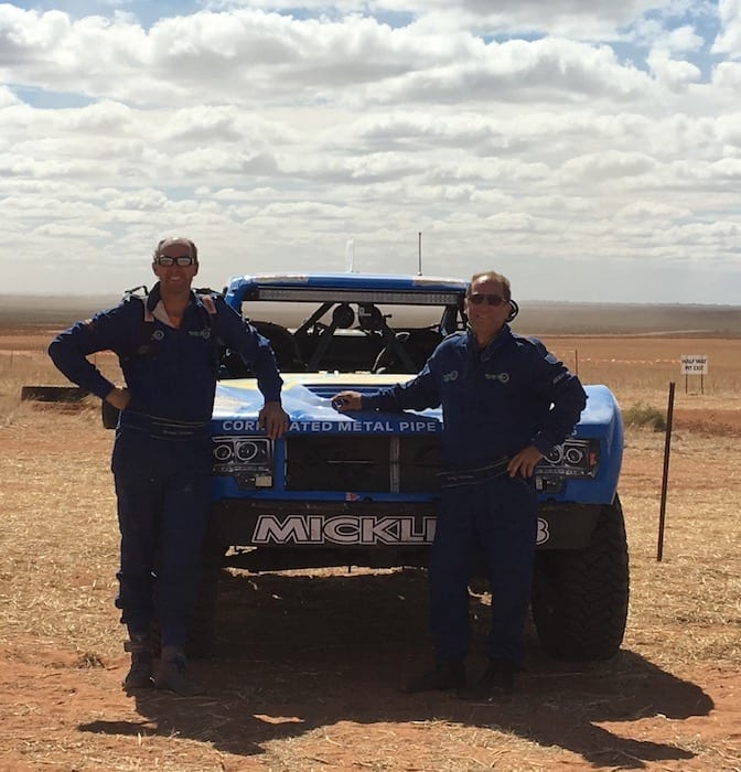 Trans Vent Racing's trophy truck with Vinyl Wrapping.